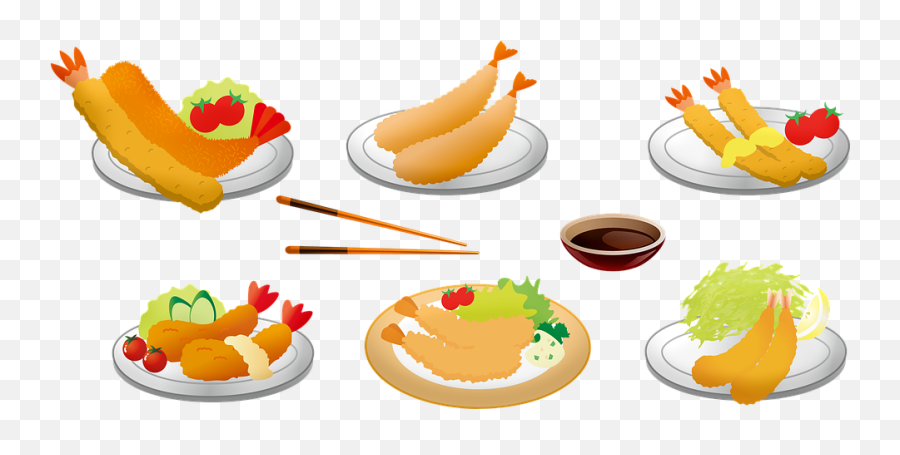 Japanese Tempura Soup Food - Clip Art Emoji,Japanese Food Emoji