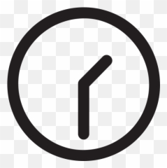 Clock Face One - Mobile App Login Icon Emoji,Clock Emoji