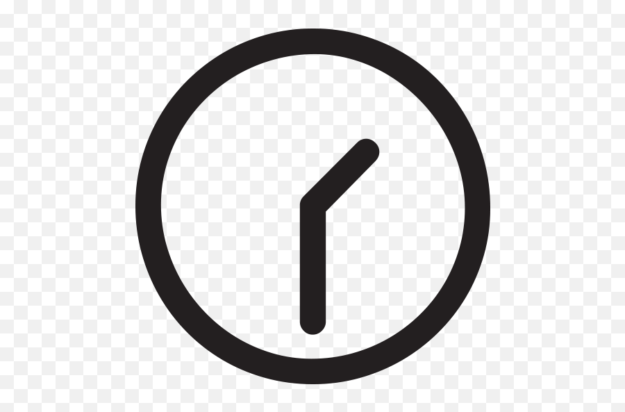 Clock Face One - Mobile App Login Icon Emoji,Clock Emoji