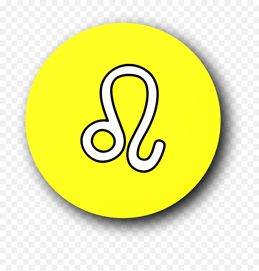 Leo Symbol Vector Clipart Image - Euro Symbol Emoji,Fortune Teller Emoji
