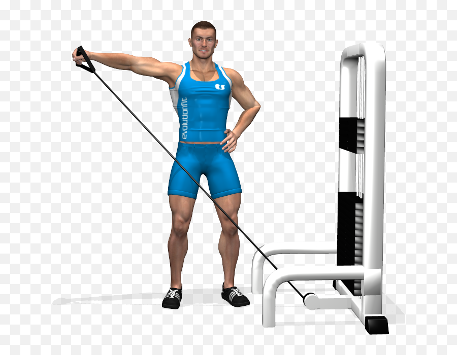 The One - Lateral Raise Cable Png Emoji,Shoulder Shrug Emoji Male