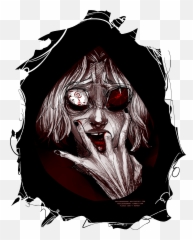 Drawing Lipstick Anime Picture - Illustration Emoji,Ghoul Emoji