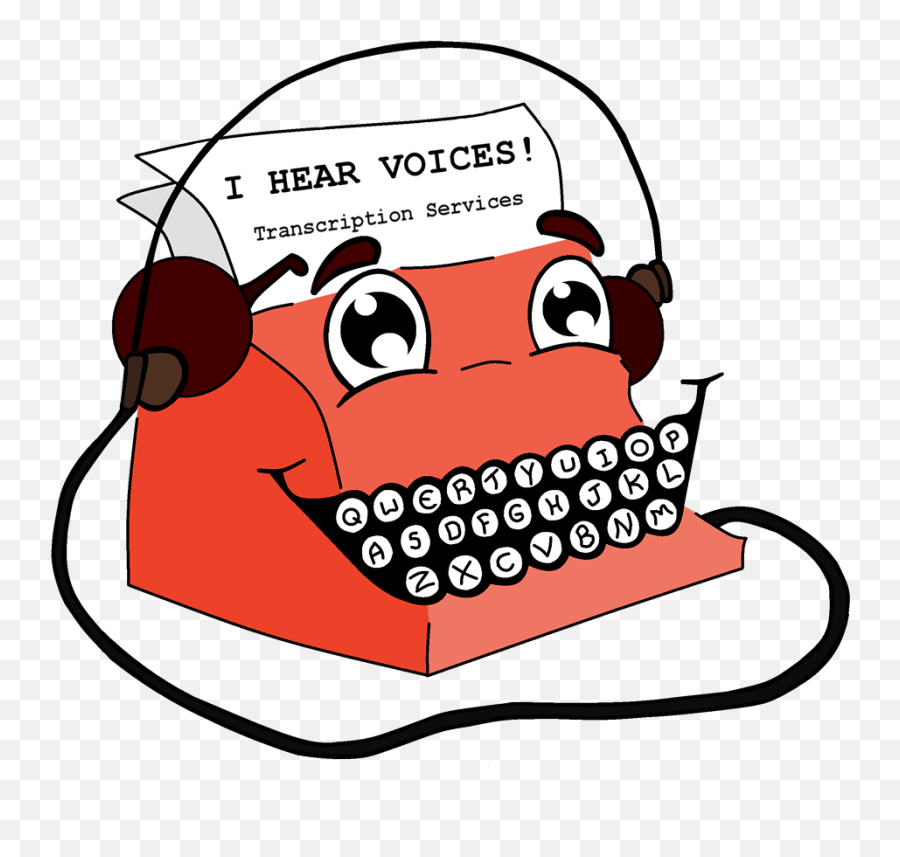 I Hear Voices Transcription Services - Transcription Cartoon Audio Emoji,Listening Emoticon