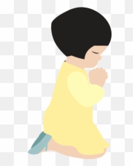 Download Hd Child Praying Png - Clip Art Emoji