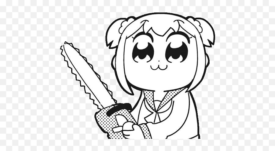 Top 36 Crazy Fists Stickers For Android Ios - Pop Team Epic Sticker Emoji,Chainsaw Emoji