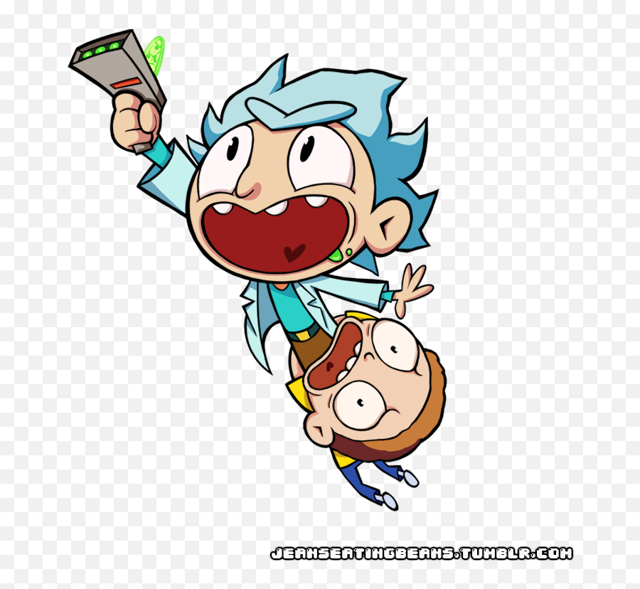 Morty Rick And Morty Transparent Png - Rick Y Morty Png Emoji,Rick And Morty Emojis