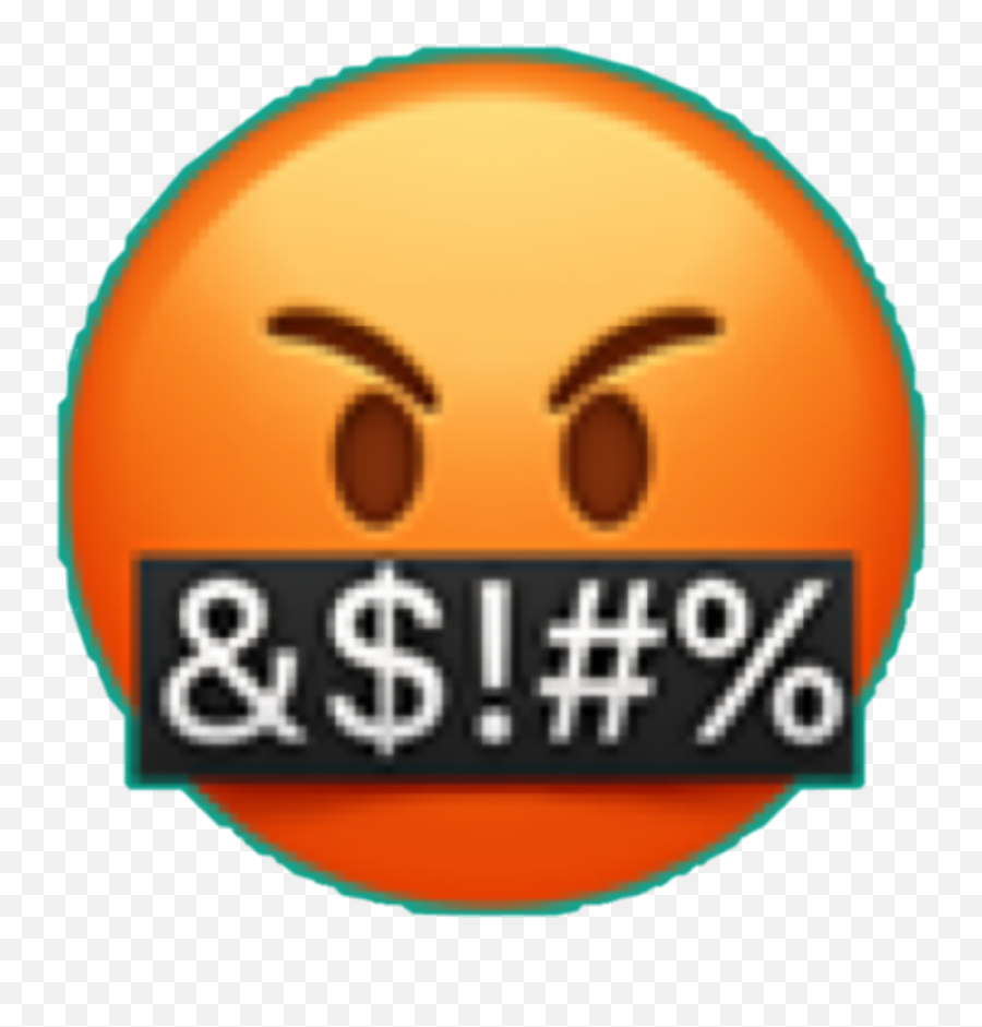 Emoji Angry Somuchangry Wütend U0026 Freetoedit - Angry Swearing Emoji Png,Face Screaming In Fear Emoji