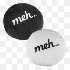 Meh Face Pillows - Smile Emoji