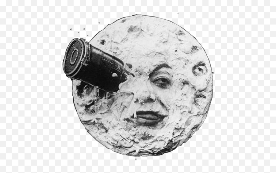 Maninthemoon Moon Creepy Asthetic - Trip To The Moon Emoji,Creepy Moon Emoji