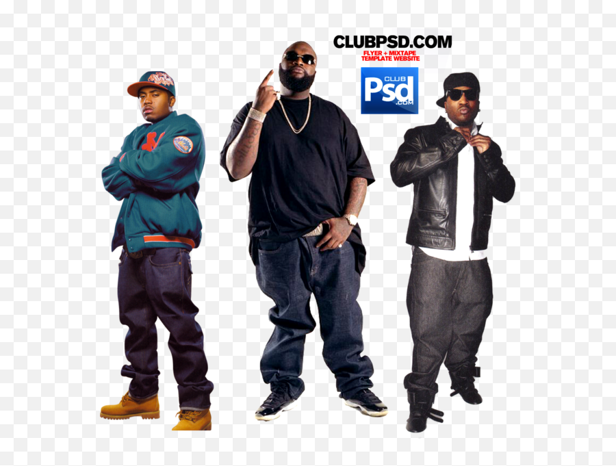 3 Rappers Psd Official Psds - Rick Ross Psd Emoji,Rap Emoji