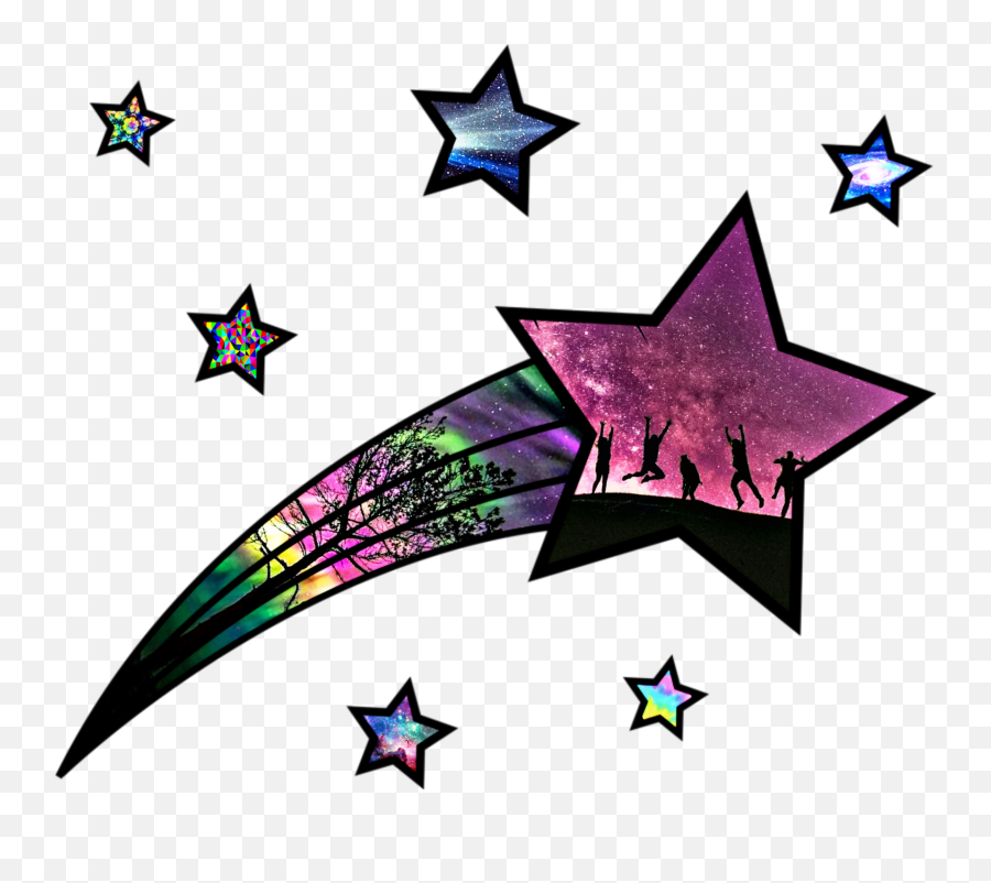 Shooting Star Sticker Challenge On Picsart Emoji,Falling Star Emoji
