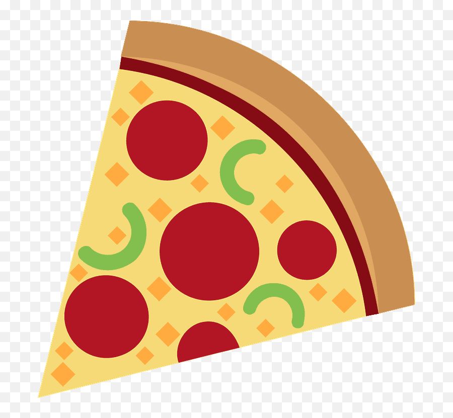 Pizza Emoji Clipart - Pizza Emoji,Mad Emojie