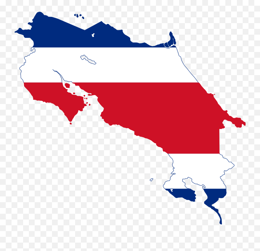 Filemap And Flag Of Costa Ricasvg - Wikimedia Commons Costa Rica Flag Map Emoji,Burmese Flag Emoji