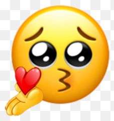 The Most Edited - Crying Kissy Face Emoji,Sheepish Emoji