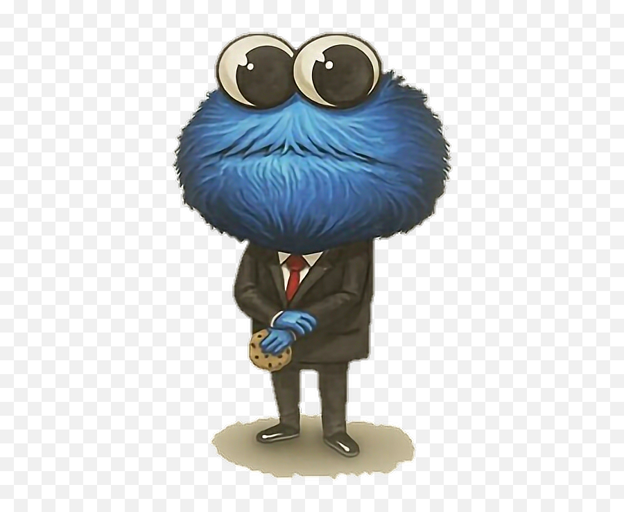 Cookiemonster Cookie Monster Sticker - Classy Cookie Monster Emoji,Cookie Monster Emoji