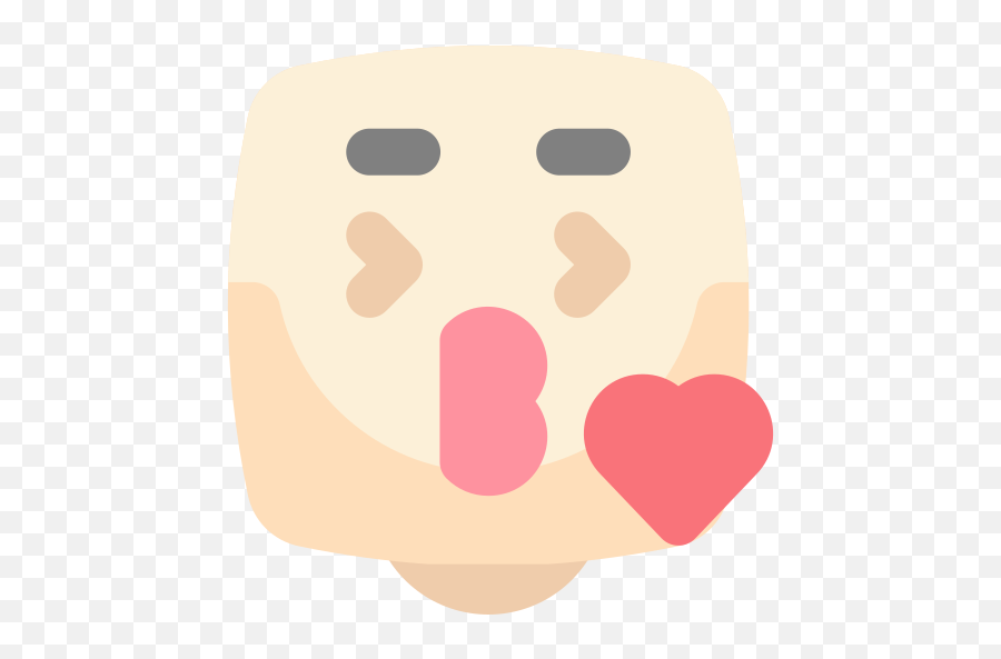 Kiss Icon - Dot Emoji,Emoji Bathrobe
