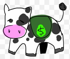 Cash Cow - Transparent Png Emoji