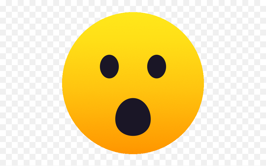 Face With Open Mouth People Gif - Happy Emoji,Awe Emoji