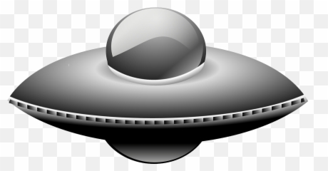 Ufo Flying Saucer Spaceship Alien Spacecraft - Ufo With No Background Emoji,Space Emoji