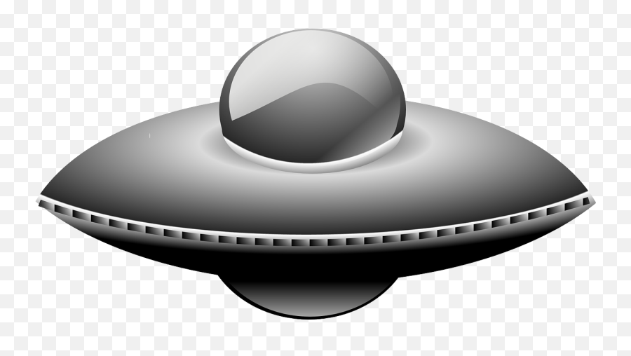 Ufo Flying Saucer Spaceship Alien Spacecraft - Ufo With No Background Emoji,Space Emoji