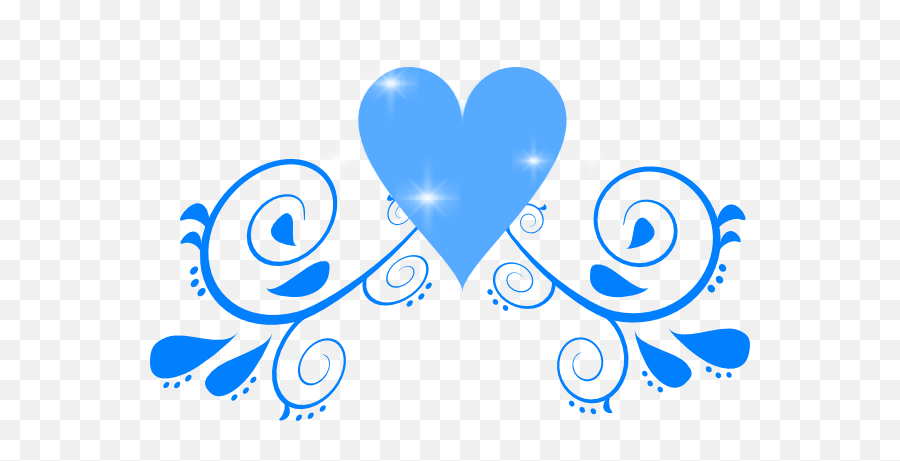 Flourish Transparent Png Clipart - Blue Swirls Clipart Emoji,Blue Swirl Emoji