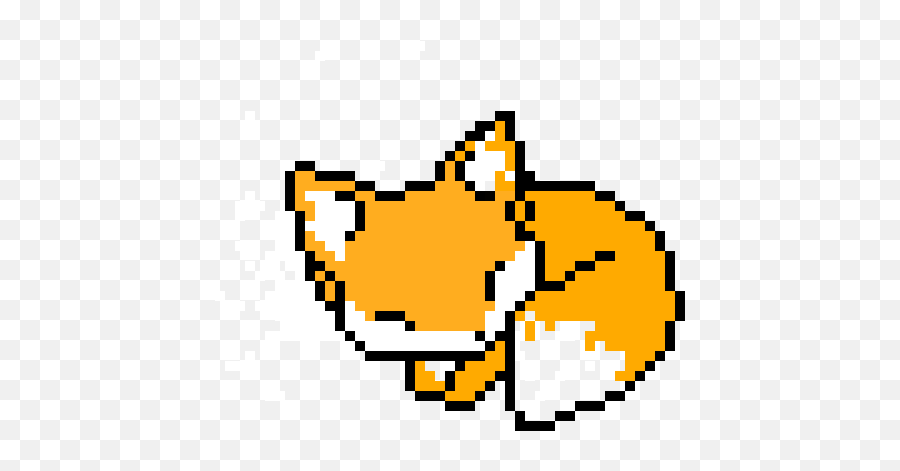 Cute Fox - Cute Pixel Art Panda Emoji,Fox Emoticon