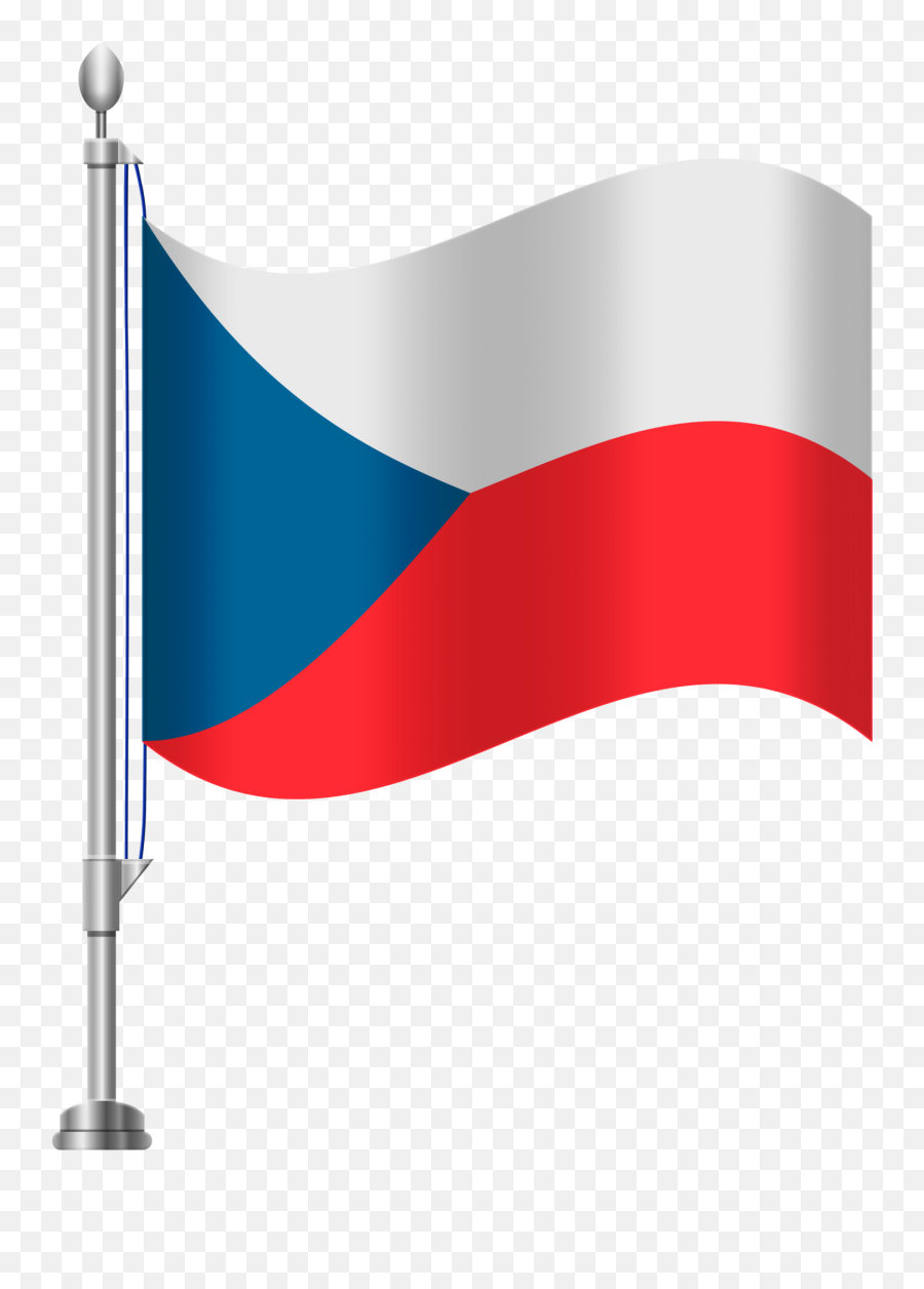 Czech Republic Flag Png Clip Art - Czech Republic Flag Png Emoji,Fiji Flag Emoji