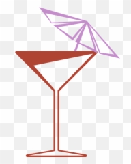 Cocktail Fiesta Glass - Clipart Png Emoji