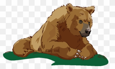 Grizzly Badger Transparent Png Clipart Free Download - Polar Non Polar Molecules Cartoon Emoji,Badger Emoji