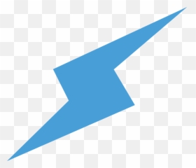Screw Svg Lightning Transparent Png - Blue Bolt Emoji