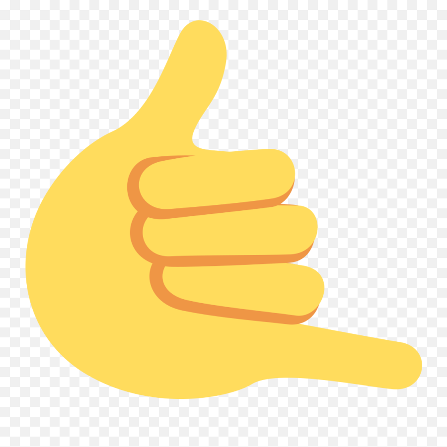 Twemoji12 1f919 - Smiley Griezmann Emoji,Hand Emoji Meaning