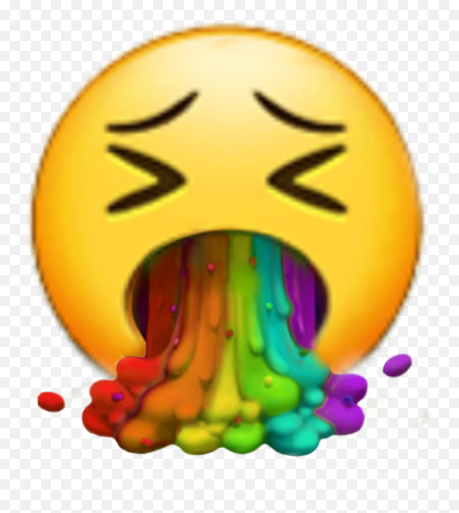 Trending Vomiting Stickers - Smiley Emoji,Vomiting Emoji Animated