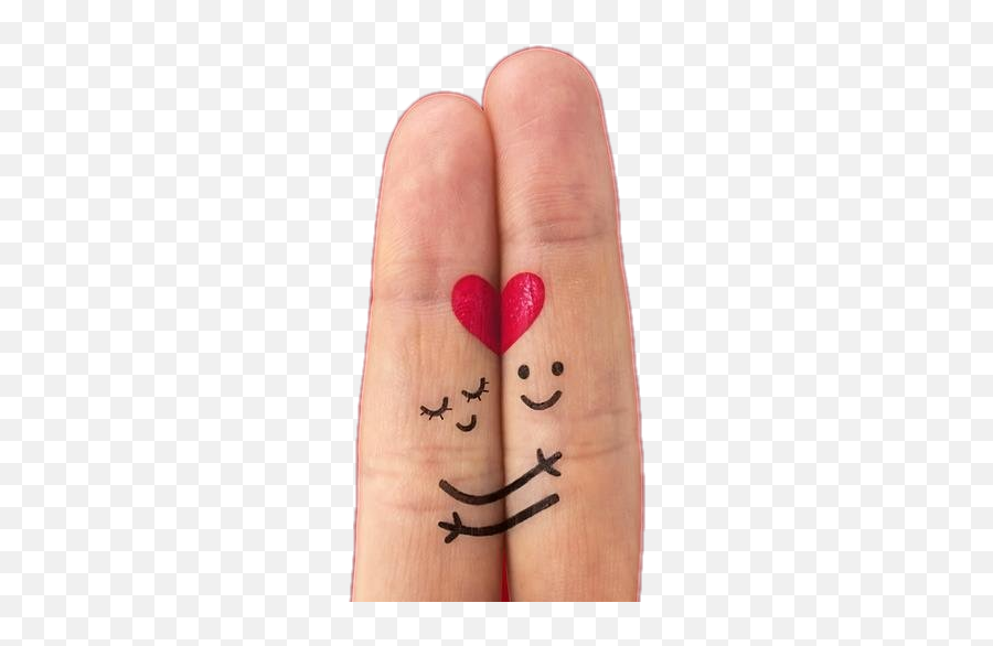 Finger Fingers Love Relationship Heart - Day Ad Campaigns Emoji,4 Fingers Emoji