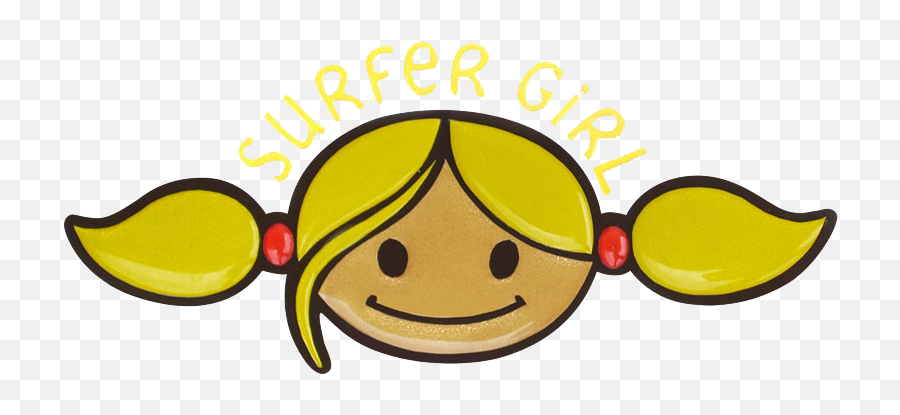 Summer Sticker Puff Letter Big - Smiley Emoji,Surf Emoticon
