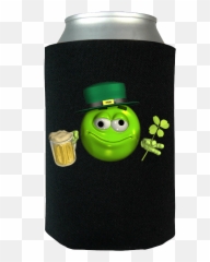Leprechaun Emoticon Emoji with Beer Custom T - Shirt Hoodie