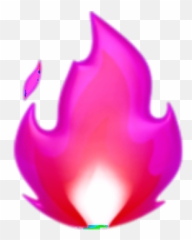 Fire Flames Burn Pink Purple Aesthetic - Iphone Fire Emoji Png,Flames Emoji