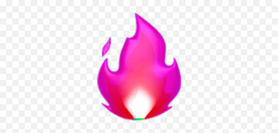 Fire Flames Burn Pink Purple Aesthetic - Iphone Fire Emoji Png,Flames Emoji