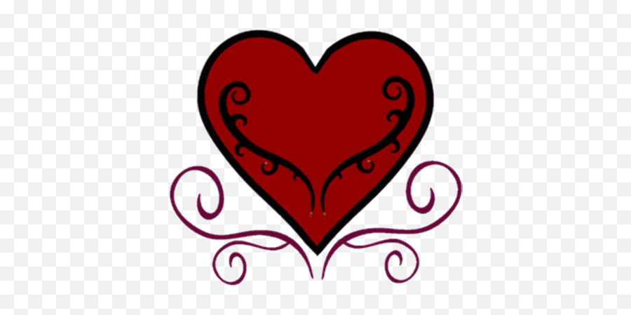 Gothic Heart Transparent U0026 Png Clipart Free Download - Ywd Heart Emoji,Goth Emoji