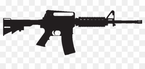 Free Gun Clipart Transparent Download - Ar 15 Emoji