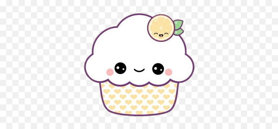 Freetoedit Cute Kawaii Sweet Food Sugar - Chibi Muffin Emoji,Emoji Cookie Cake