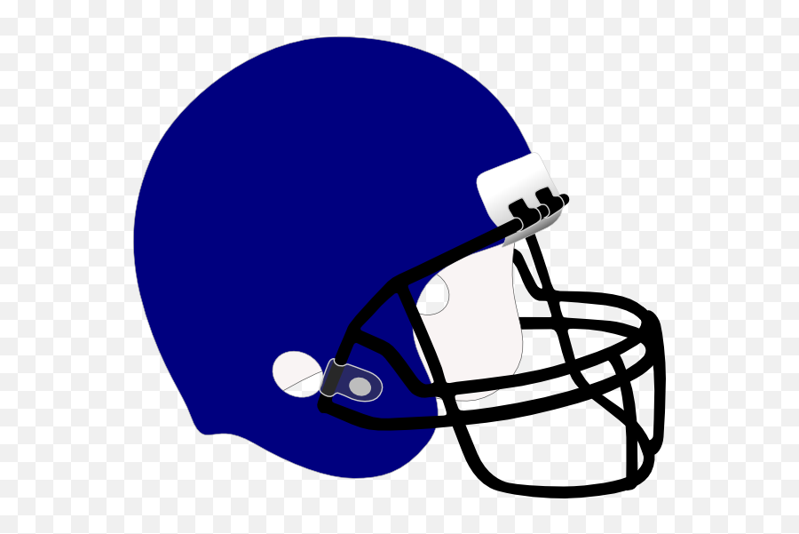 Royal Blue Football Helmet Clip Art - Football Helmet Clipart Blue Emoji,Football Helmet Emoji