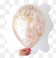 Confetti Sticker Challenge - Glitter Balloon Emoji