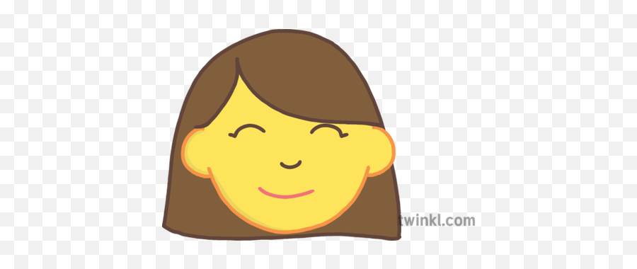 Woman Face People Emoji Story Book Differentiated Book - Cartoon,Stone Face Emoji
