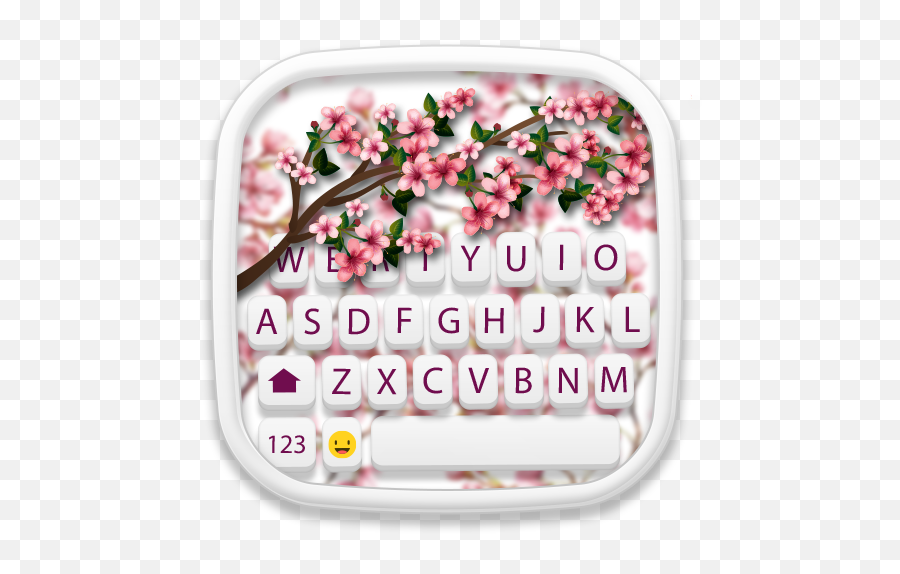 Cherry Blossom Keyboard Themes - Aplikacionet Në Google Play Girly Emoji,Cherry Blossom Emoji