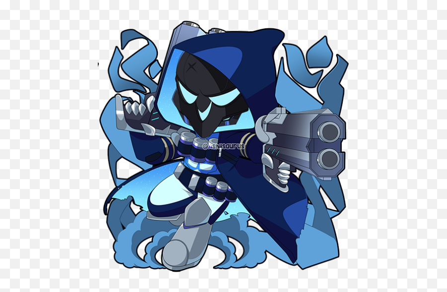 Overwatch Reaper Overwatchreaper Sticker By Sbevex - Fictional Character Emoji,Overwatch Emoji
