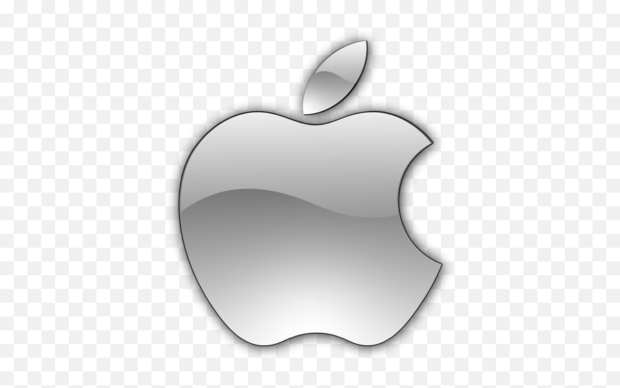 Logo Apple Png 2019 - Clip Art Library Apple Logo Silver Png Emoji,Apple Symbol Emoji