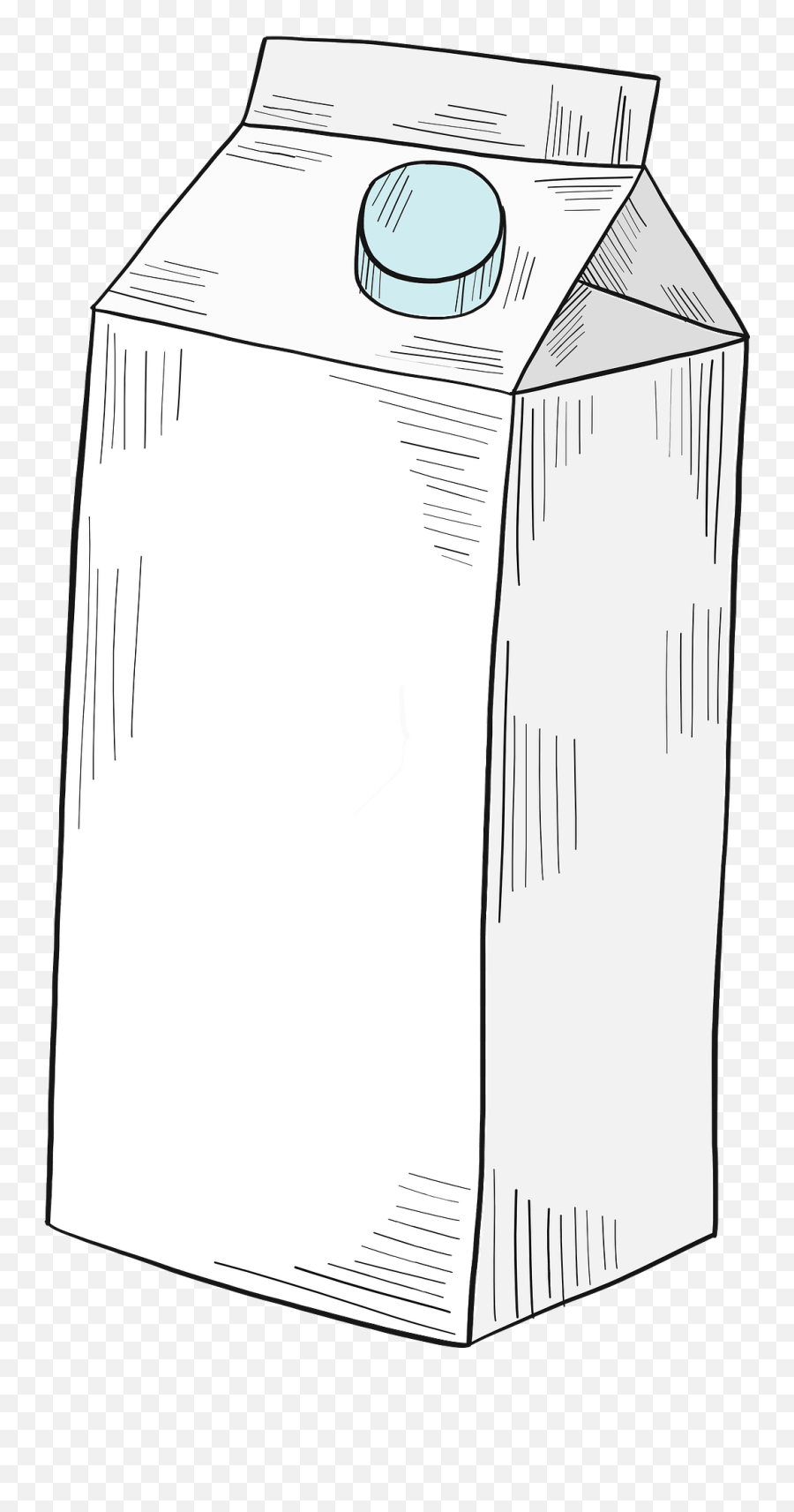 Carton Of Milk Clipart - Cylinder Emoji,Milk Carton Emoji