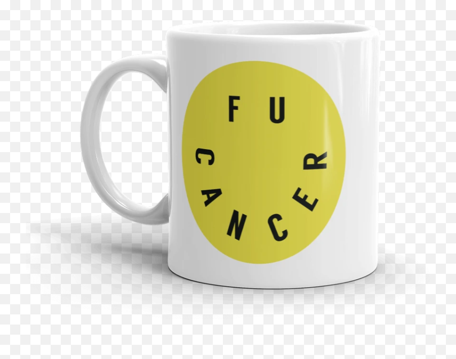 F U Cancer Mug - Mug Emoji,Cheers Emoticon