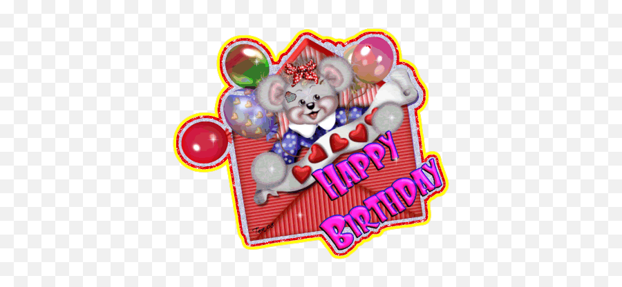 Colorful Happy Birthday Greetings - Happy Birthday Nishant Gif Emoji,Happy Birthday Emoticons