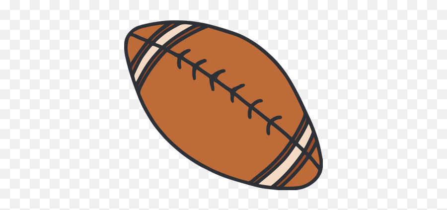 Classic Football Graphic - Clip Art Emoji,Rugby Ball Emoji